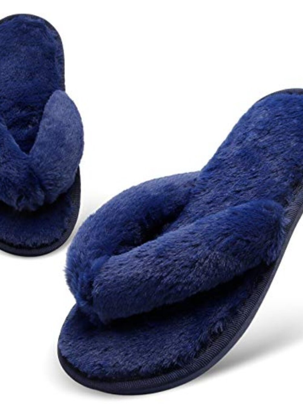 BRAND NEW Women's Navy Blue Bedroom Slippers